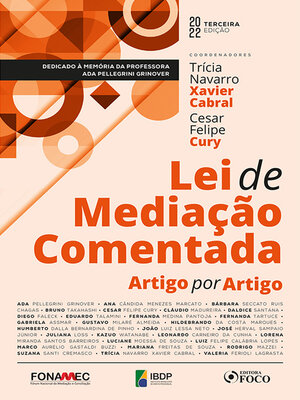 cover image of Lei de Mediação Comentada Artigo por Artigo